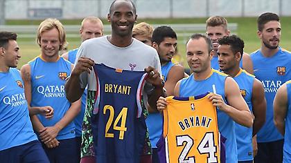 Υπόκλιση της Μπαρτσελόνα στον τεράστιο Κόμπι (video)