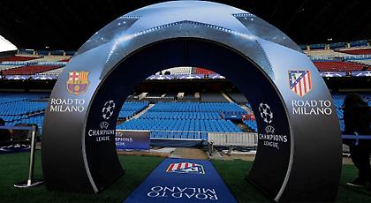 Οι ενδεκάδες στο Ατλέτικο Μαδρίτης-Μπαρτσελόνα