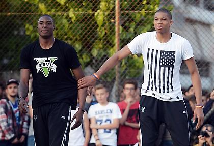 Περιοδεία στην Ελλάδα οι Αντετοκούνμπο