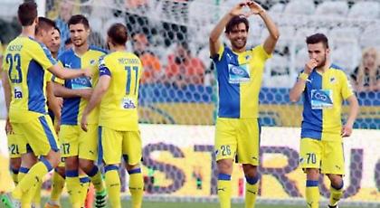 «Αγκαλιά» με τον τίτλο ο ΑΠΟΕΛ