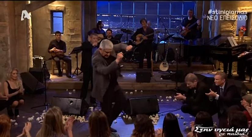 Το ζεϊμπέκικο του Παναγιώτη Γιαννάκη! (video)