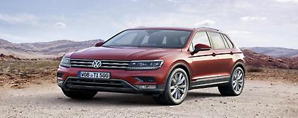 Νέο Volkswagen Tiguan με σύστημα 4κίνησης
