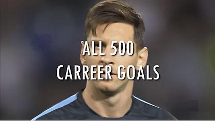 Τα 500 γκολ του Μέσι! (video)