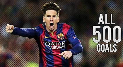 Έτσι έβαλε τα 500 του γκολ ο Μέσι