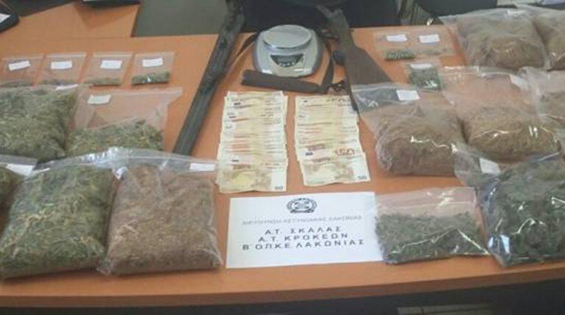 Χασίς, καπνός και πολύ... χρήμα στη Λακωνία!