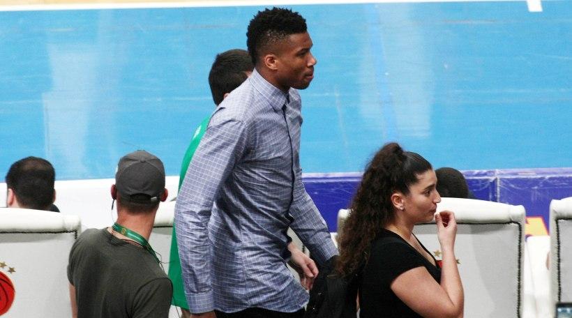 Στο ΟΑΚΑ οι αδερφοί Αντετοκούνμπο! (pics)