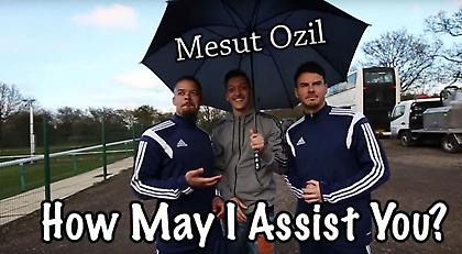 Ο Εζίλ δίνει ασίστ και εκτός γηπέδου (video)