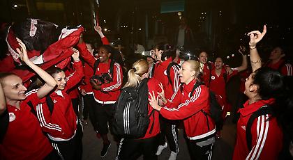 Η υποδοχή των θριαμβευτριών της Λεωφόρου στο Καραϊσκάκη! (pics)