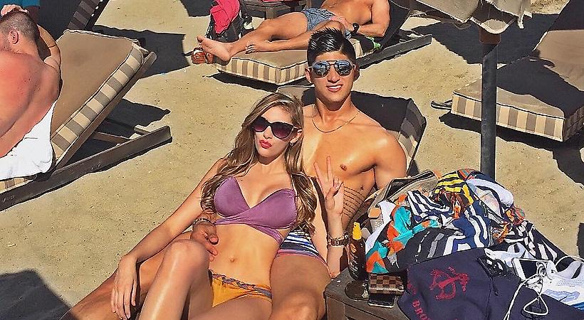 Ρομαντική απόδραση στη Σαντορίνη για Πουλίδο και Ιλεάνα (pics)