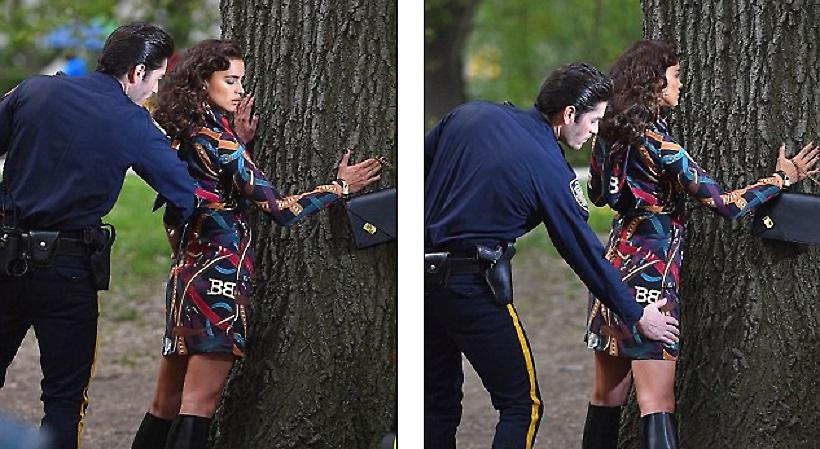 Σωματικός έλεγχος στην Ιρίνα Σάικ (pics)