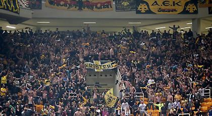 Το πανό-μήνυμα των οπαδών της ΑΕΚ (pics)