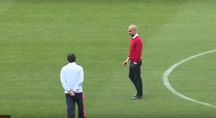 Δεν άρεσε στον Γκουαρντιόλα το… χορτάρι (video)