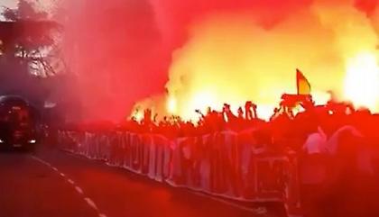 Φοβερή υποδοχή των οπαδών της Ατλέτικο στους παίκτες (video)