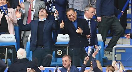 Με ελικόπτερο στην προπόνηση της Λέστερ ο ιδιοκτήτης της (pics)