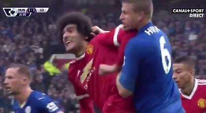 ΚΑΙ αγκωνιά ΚΑΙ σφαλιάρα ο Φελαϊνί! (video)