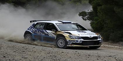 Ετοιμος και ο Αθανασούλας με το Skoda Fabia R5 για το SEAJETS Ράλλυ Ακρόπολις