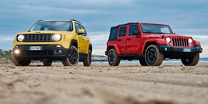 Πληθώρα διακρίσεων για τα Jeep Renegade και Jeep Wrangler
