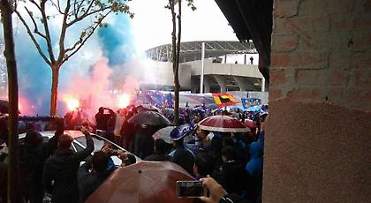 «Ντόπες» από τους οπαδούς της Χετάφε για τον «τελικό» με τη Χιχόν (video)