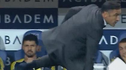 Έφαγε τούμπα ενώ έδινε οδηγίες ο Περέιρα (video)