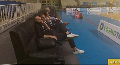 Προπόνηση με Αγγελόπουλο στην ΑΕΚ