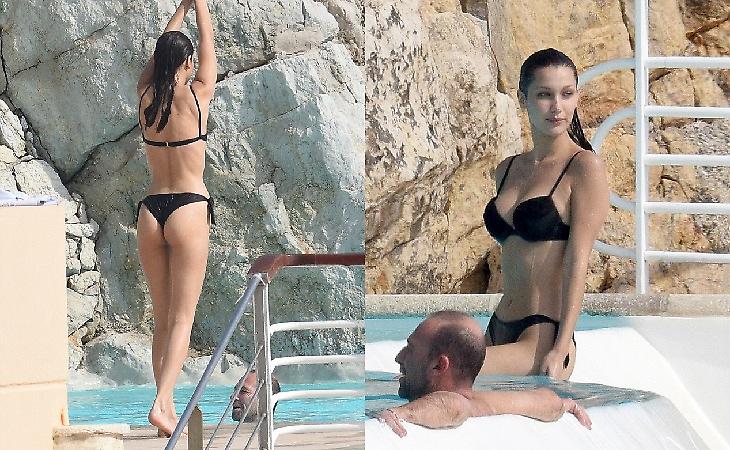 Η Μπέλα Χαντίντ βάζει φωτιά σε... πισίνα (pics)