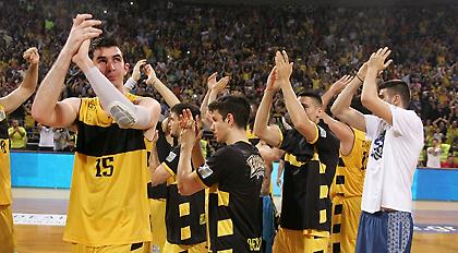 «Χαλασμός» στο Nick Galis Hall για τους παίκτες του Άρη (video)