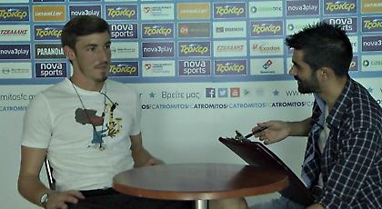 Ο Βασίλης Μπάρκας στο sportfm.gr: «Ήξερα ότι έπρεπε να αρπάξω την ευκαιρία» (video)