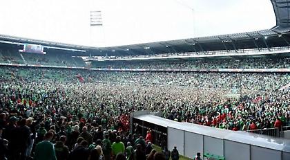 «Μπούκαραν» στο γήπεδο οι οπαδοί της Βέρντερ! (video)