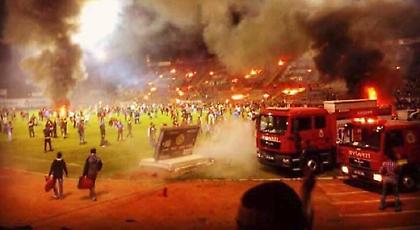 Εικόνες… φρίκης στο γήπεδο της Εσκισεχίρ!