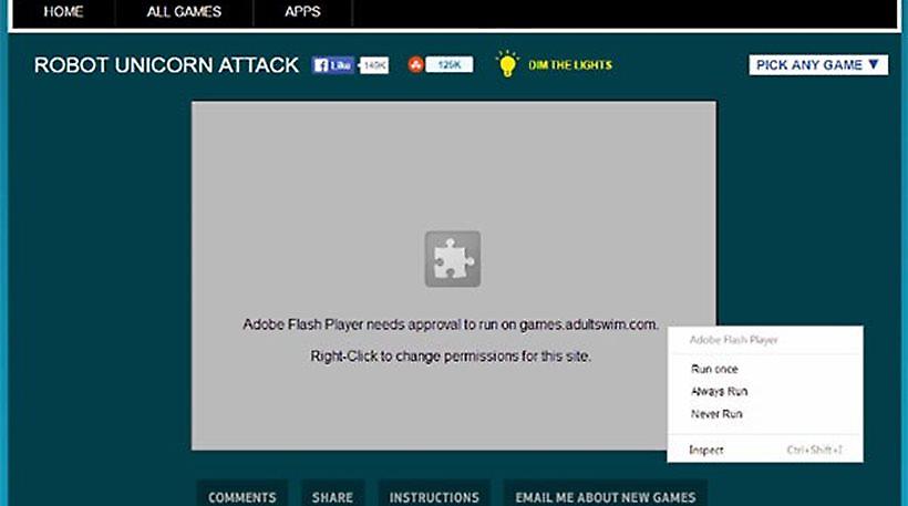 Ολοκληρωτικό μπλοκάρισμα του Flash από τον Chrome μέσα στο 2016