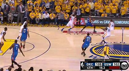 Ο Γουέστμπρουκ πήγε... βόλτα αλλά δεν χρεώθηκε βήματα (video)