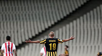 Το γκολ του Τζεμπούρ για το 2-0 της ΑΕΚ (video)