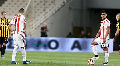 Ένταση κατά την αποχώρηση των οπαδών του Ολυμπιακού