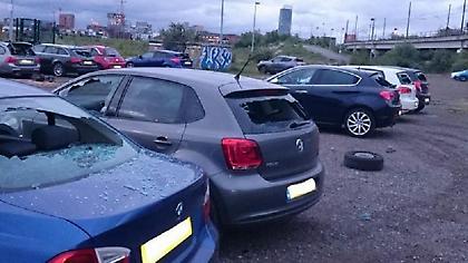 Βανδαλισμοί έξω από το Ολντ Τράφορντ!