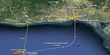 Υγροποιημένο φυσικό αέριο στην Αλεξανδρούπολη το 2018