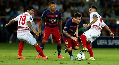 Οι ενδεκάδες του Μπαρτσελόνα-Σεβίλλη