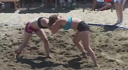 Ρεκόρ συμμετοχών στο Πανελλήνιο πρωτάθλημα Beach Wrestling