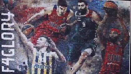 Το τεράστιο μωσαϊκό της Ευρωλίγκας με τον Μπουρούση (video)