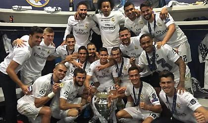 «Campeones, campeones»! - Δείτε το πάρτι στα αποδυτήρια της Ρεάλ