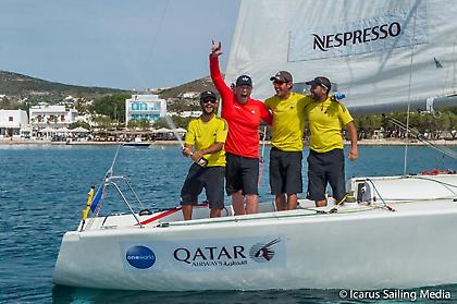 Η Nespresso VMG του Παναγιώτη Μάντη διπλασιάζει τις νίκες της στην Πάρο