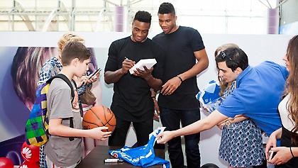 O Γιάννης Αντετοκούνμπο πρεσβευτής του νέου κινητού Huawei P9