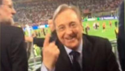 Πέρεθ σε οπαδό της Μπαρτσελόνα: «Εσείς 5, εμείς 11» (video)