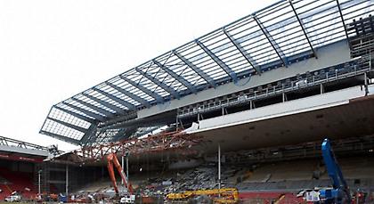 Ξεκίνησαν οι εργασίες στο Άνφιλντ (pics)