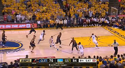 Η μαγική πάσα του Κάρι στην κορυφή (video)