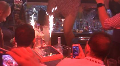 Η τούρτα παραμονής στον Σπανούλη (video)