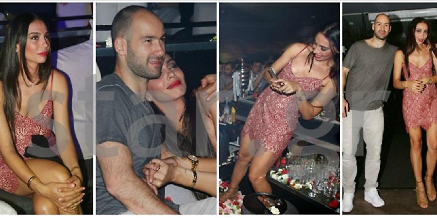 Έκλεψε τις εντυπώσεις η Ολυμπία Χοψονίδου με το μίνι φόρεμα της –Το γλέντησε με τον Σπανούλη