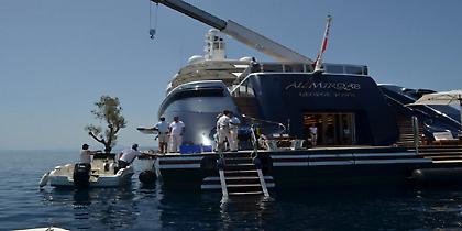 Στη Σκιάθο με την πολυτελή θαλαμηγό των 300 εκατ. ευρώ ο σεΐχης του Κατάρ