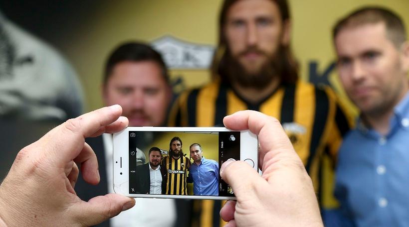 Οι πρώτες στιγμές του Τσιγκρίνσκι ως παίκτης της ΑΕΚ (video)