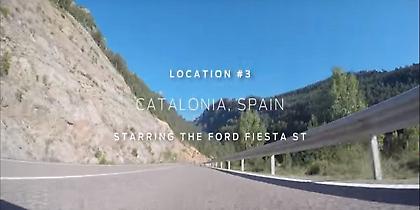 Με το ισχυρό Ford Fiesta ST σε εντυπωσιακό δρόμο της Καταλονίας (video)