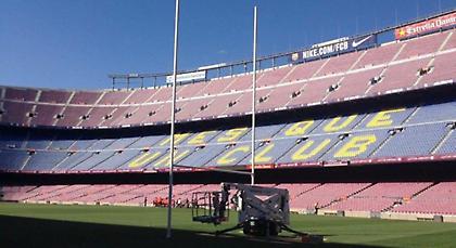 Το «Καμπ Νου» γίνεται γήπεδο... ράγκμπι!